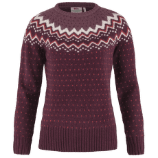 Pulover Fjällräven Övik Knit Sweater Women Dark Garnet