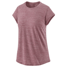 Tricou cu mânecă scurtă Patagonia Ridge Flow Shirt Women Evening Mauve