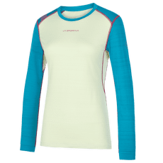 Tricou cu mânecă lungă La Sportiva TOUR LONG SLEEVE Women Celadon/Crystal