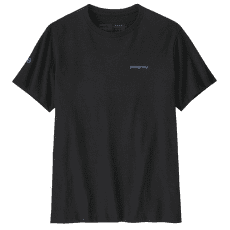 Tricou cu mânecă scurtă Patagonia Fitz Roy Icon Responsibili-Tee Ink Black