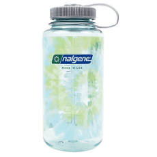 Sticlă Nalgene Wide Mouth Sustain 1000 ml Seafoam w/Platinum Blue Tie Dye