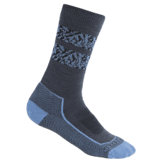 Șosete Icebreaker Hike+ Light Crew Natural Summit Women GRAPHITE/BAJA/BLACK