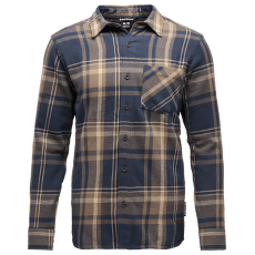 Cămașă cu mânecă lungă Black Diamond Project Flannel Men Charcoal-Walnut Plaid