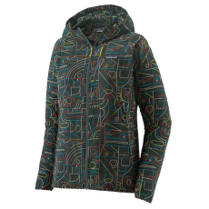 Jachetă Patagonia Houdini Jacket Women Lose Yourself Outline: Nouveau Green