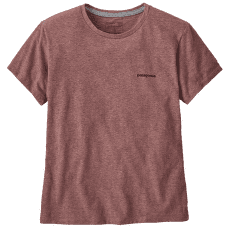 Tricou cu mânecă scurtă Patagonia P-6 Logo Responsibili-Tee Women Dulse Mauve