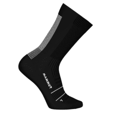 Șosete Mammut Mountain Running Targeted Cushion Crew Socks black-white 0047