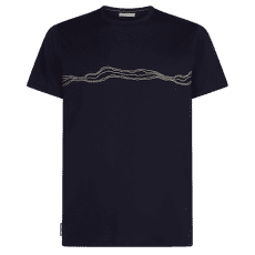 Tricou cu mânecă scurtă Icebreaker Merino 150 Tech Lite SS Tee Mountain Pulse Men Midnight Navy