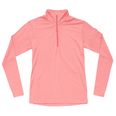 Tricou cu mânecă lungă Devold Breeze Plus Merino 200 Zip Neck Women 070A APRICOT