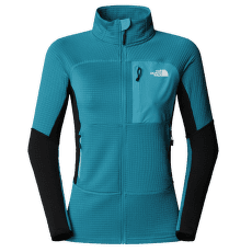 Jachetă The North Face POLARTEC POWERGRID STORMGAP JACKET Women 983 DEEP TEAL/TNF BLACK
