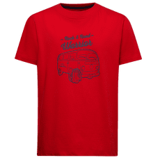 Tricou cu mânecă scurtă La Sportiva VAN T-SHIRT Kids Mountain Red/Night Sky