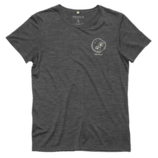 Tricou cu mânecă scurtă Devold Active Spring Tee Women 940A ANTHRACITE