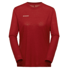 Tricou cu mânecă lungă Mammut MASSONE LIGHT LONGSLEEVE WOMEN 3818 dark mammut red