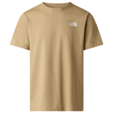 Tricou cu mânecă scurtă The North Face Evolution Box NSE Regular Short Sleeve Men Khaki Stone