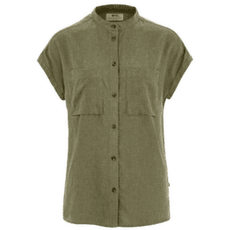 Cămașă cu mânecă scurtă Fjällräven Övik Hemp Shirt SS Women Green