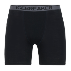 Boxeri Icebreaker Anatomica Long Boxers Men Black