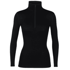 Tricou cu mânecă lungă Icebreaker Tech LS Half Zip Women (104390) Black001