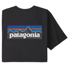 Tricou cu mânecă scurtă Patagonia P-6 Logo Responsibili Tee Men Black