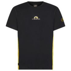 Tricou cu mânecă scurtă La Sportiva PROMO TEE Men Black/Yellow