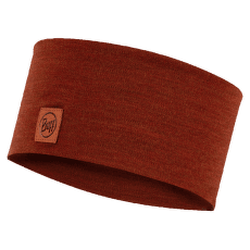 Bandă pentru cap Buff MERINO WIDE HEADBAND SOLID SOLID SIENNA