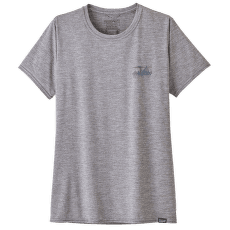 Tricou cu mânecă scurtă Patagonia Cap Cool Daily Graphic Shirt Women 73 Skyline: Feather Grey