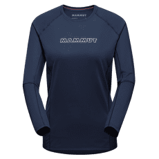 Tricou cu mânecă lungă Mammut Selun FL Longsleeve Women Logo marine 5118