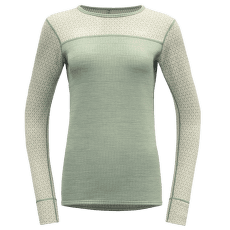 Tricou cu mânecă lungă Devold Kvitegga Merino 230 Shirt Women 010A RAW WHITE