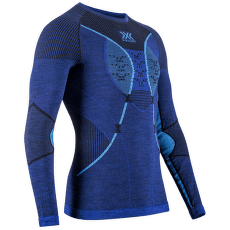 Tricou cu mânecă lungă X-Bionic Merino Shirt LG SL Men DARK OCEAN/SKY BLUE