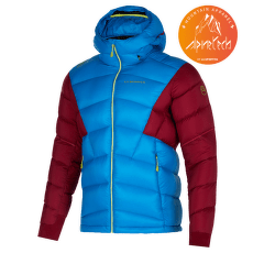 Jachetă La Sportiva Supercouloir 1000 Down Jacket Men Electric Blue/Sangria