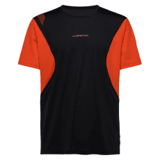 Tricou cu mânecă scurtă La Sportiva RESOLUTE T-SHIRT Men Black/Cherry Tomato