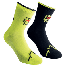 Șosete La Sportiva FOR YOUR MOUNTAIN SOCKS Black/Neon