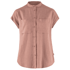 Cămașă cu mânecă scurtă Fjällräven Övik Hemp Shirt SS Women Dusty Rose