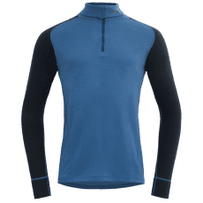 Tricou cu mânecă lungă Devold Duo Active Merino 205 Z.Neck Men 258A BLUE/INK