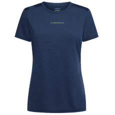 Tricou cu mânecă scurtă La Sportiva TRACER T-SHIRT Women Night Sky/Aspen Green