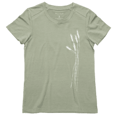 Tricou cu mânecă scurtă Devold Premium Oats Tee Women FOG