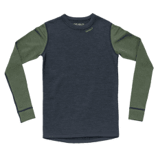 Tricou cu mânecă lungă Devold Expedition Merino Shirt JR 287D  NIGHT/FOREST