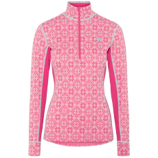 Tricou cu mânecă lungă Kari Traa Rose H/Z (622691) SPINK/BRIGHT PINK