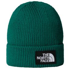 Căciuli The North Face TNF LOGO BOX CUFFED BEANIE EVERGREEN