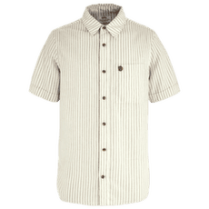 Cămașă cu mânecă scurtă Fjällräven Övik Travel Shirt SS Men Chalk White-Sand Stone