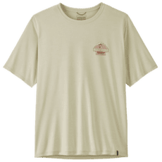 Tricou cu mânecă scurtă Patagonia Cap Cool Daily Shirt - Great Waves Men Dyno White