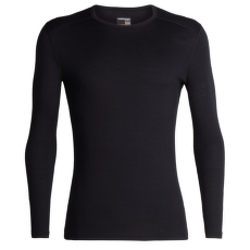 Tricou cu mânecă lungă Icebreaker Oasis LS Crewe Men (104365) Black001