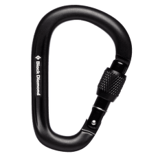 Carabină Black Diamond PEARLOCK SCREWGATE Black