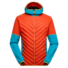 Jachetă La Sportiva KORO Jacket Men Cherry Tomato/Tropic Blue