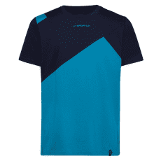 Tricou cu mânecă scurtă La Sportiva DUDE T-SHIRT Men Tropic Blue/Deep Sea