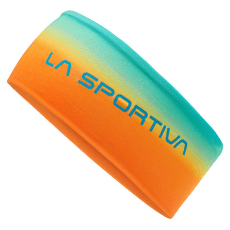 Bandă pentru cap La Sportiva Fade Headband Tropic Blue/Cherry Tomato