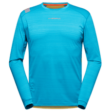 Tricou cu mânecă lungă La Sportiva TOUR LONG SLEEVE Men Tropic Blue/Bamboo