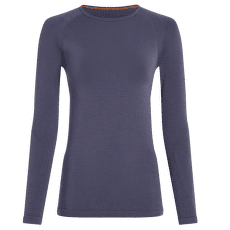 Tricou cu mânecă lungă Icebreaker Merino 260 ZoneKnit™ Seamless LS Crewe Women GRAPHITE