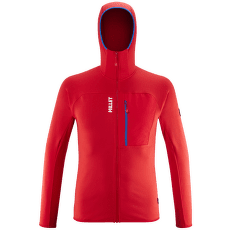 Jachetă Millet TRILOGY LIGHTGRID HOODIE Men ROUGE A14