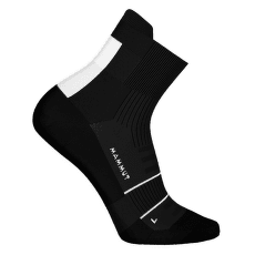 Șosete Mammut Mountain Running Lightweight Merino Quarter Socks black-white 0047