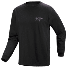 Tricou cu mânecă lungă Arcteryx Kragg Cotton Heatmap LS Men Black/Multi