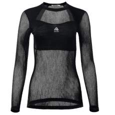 Tricou cu mânecă scurtă Aclima WoolNet Light Crewneck Women Jet Black